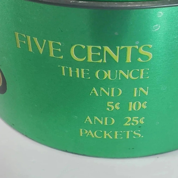 Vintage Chiclets Gum Round Green Collectible  Tin By Cheinco. - Picture 7 of 10